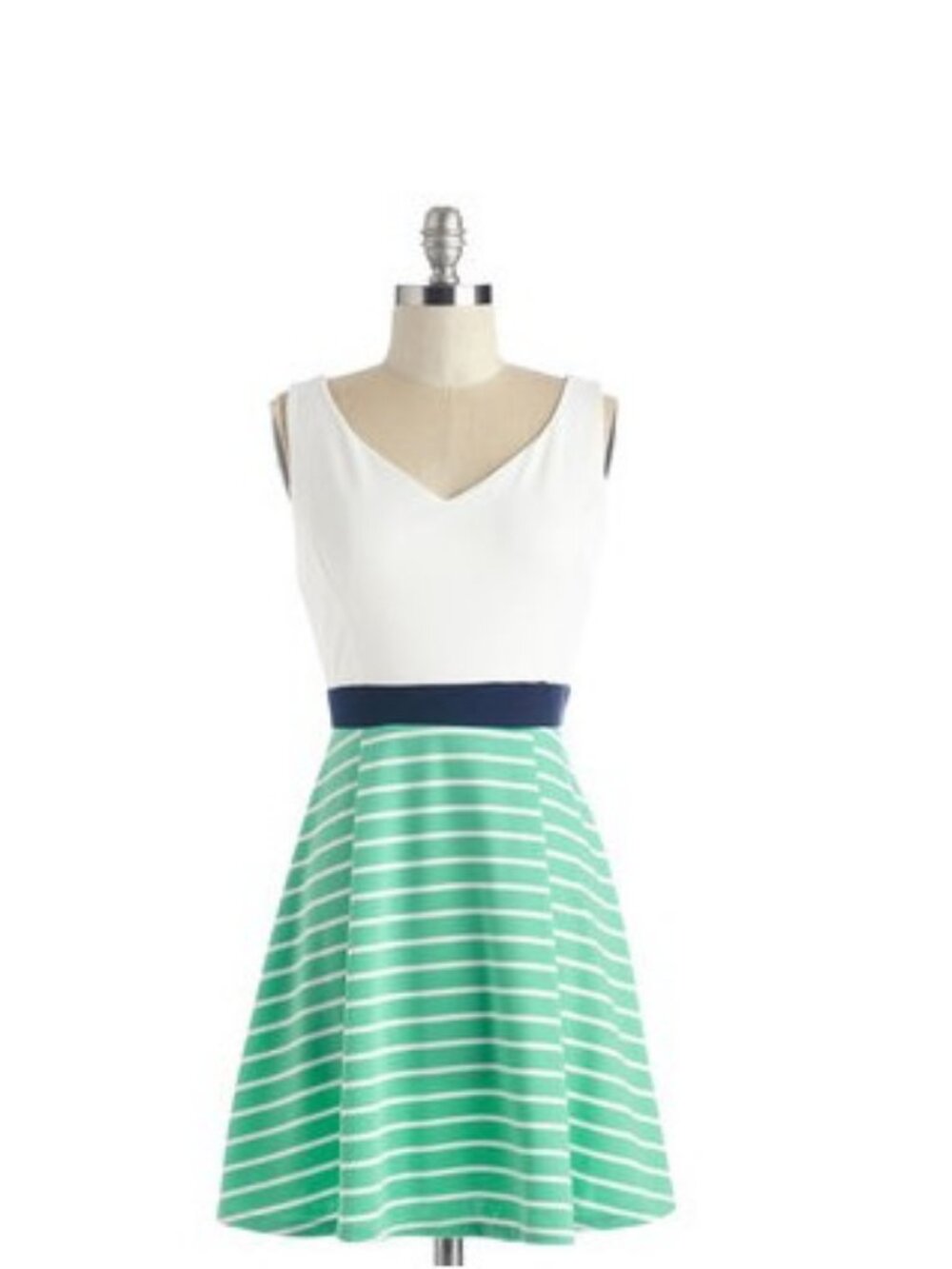 YELLOW STAR Bobbin Dress in Seaglass